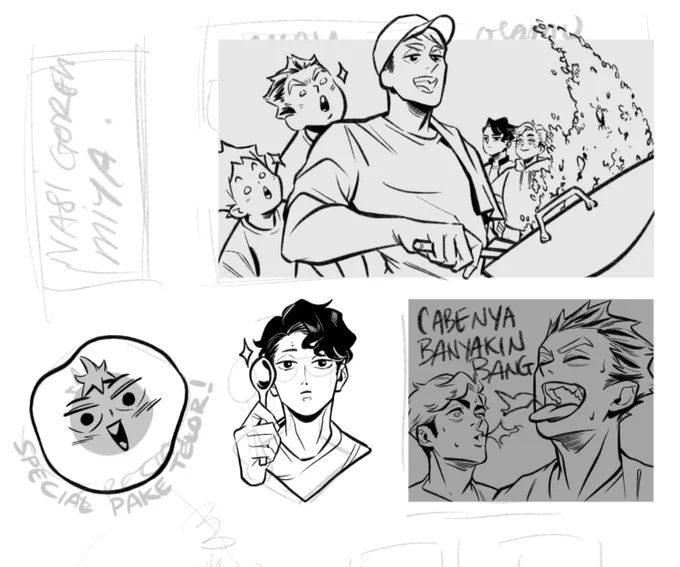 Nasi Goreng Miya stickers everyone?
Not sure if i can make it in time for CF with this…. 
