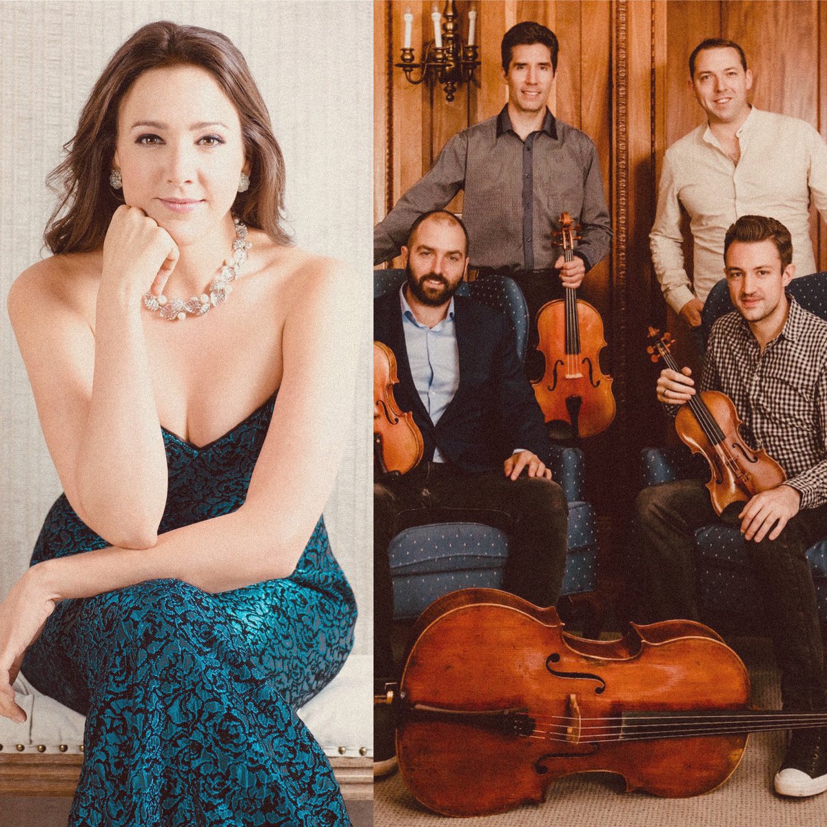Looking forward to today’s performance with the <a href="/escherquartet/">Escher Quartet</a>! Our program with <a href="/GretnaMusic/">Gretna Music</a> includes Haydn, Schoenberg, Respighi, Dvorak, and Handel!