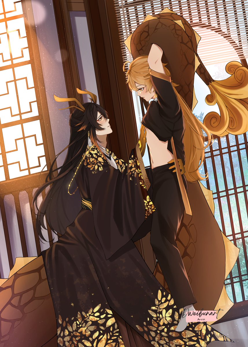 dweibunart_'s tweet photo. I serve you for today is this.. #原神 #zhongther #genshintwt #Genshinlmpact #genshinart #Genshin https://t.co/PxhCMfB8VE