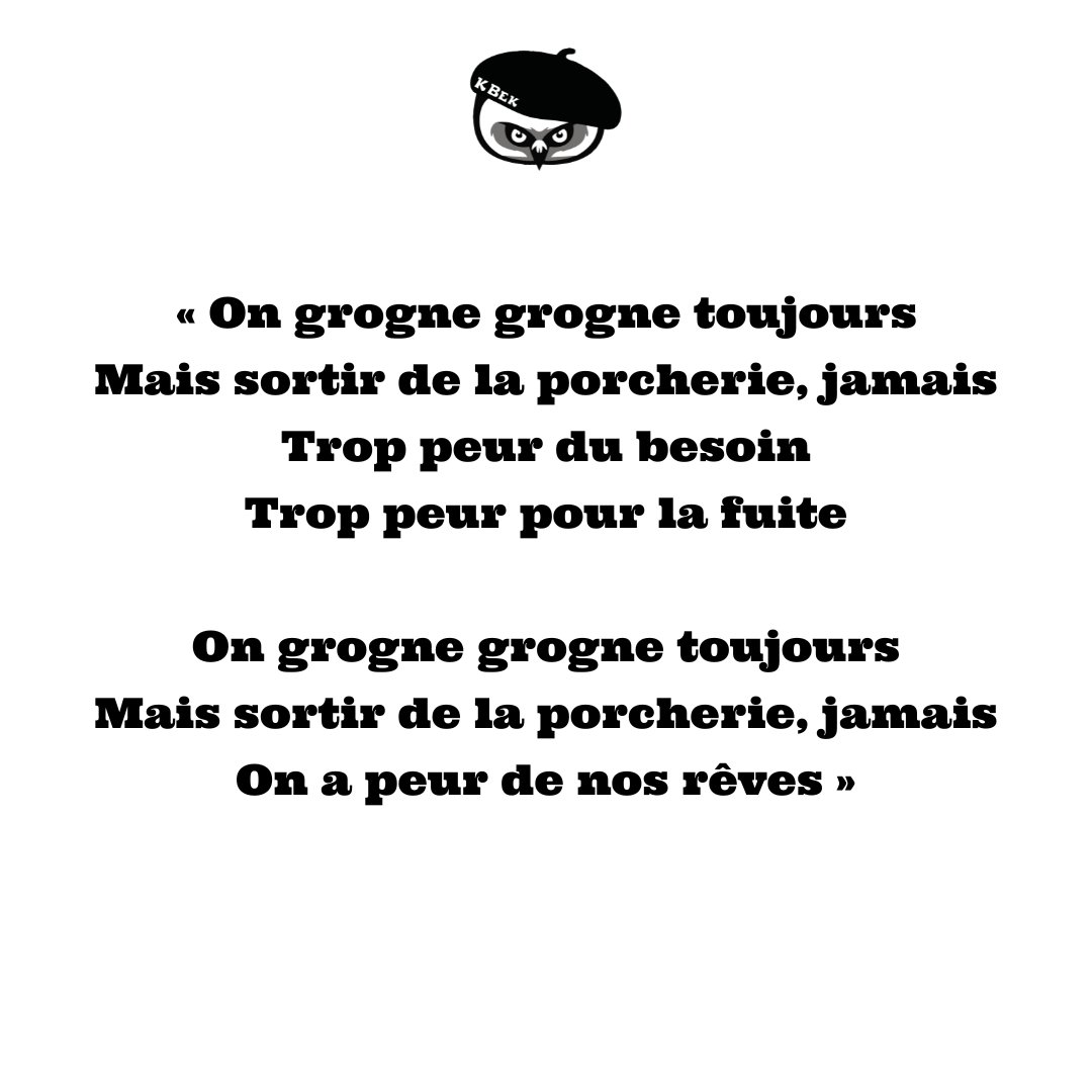 A viéner un dia, "Pòrcs".
Un son de #drill en #gascon, pro pessimista...

#arrapgascon #hiphop #rap #gasconha