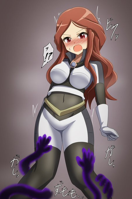 skebより、雷門夏未さんがおんりょうにブロックされちゃうやつ。 