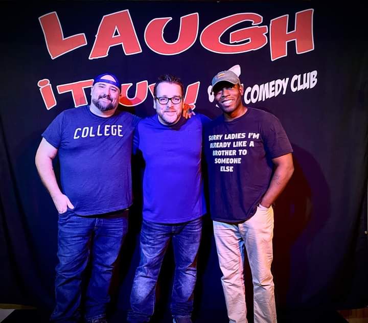 Fun show show with these boys lat night! <a href="/Laughitupcc/">LAUGH IT UP COMEDY CLUB</a>
<a href="/rondala1573/">Ronnie Reed Comedy</a> <a href="/MartyCaproni/">Marty Caproni</a>