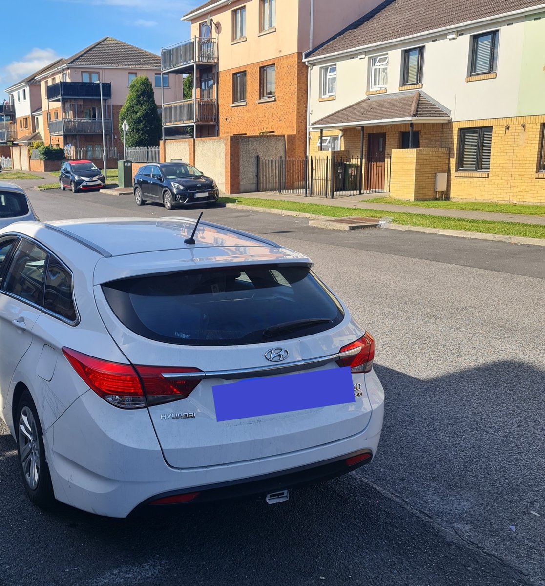DMR South Roads Policing Unit, while on patrol, stopped this vehicle, which had no tax or NCT. The driver was an unaccompanied learner driver with no L-plates displayed and 3 of the 4 tyres were bald.
Car seized and FCPNs issued. 
#SaferRoads