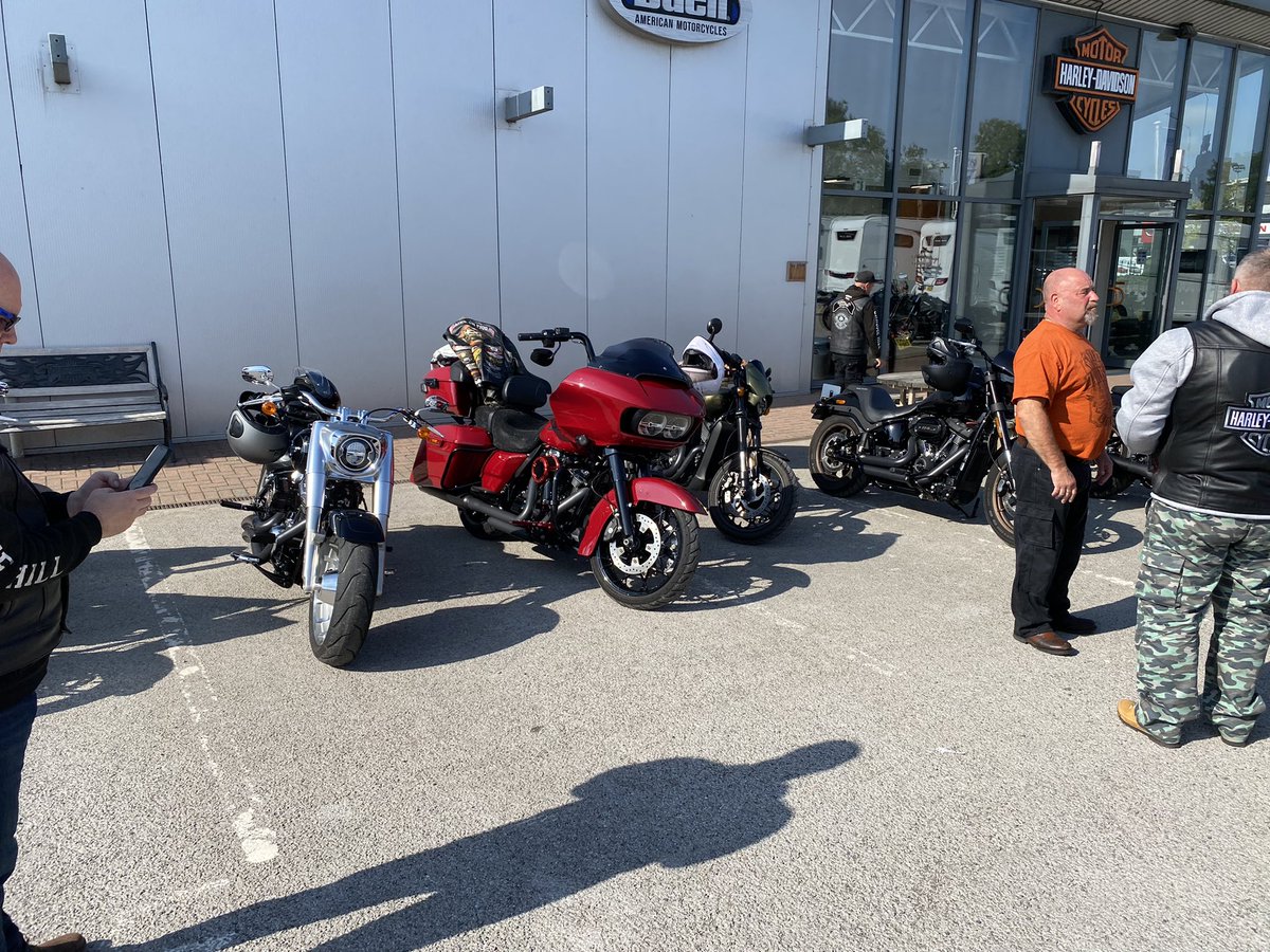 ninajane1's tweet photo. As always a fabulous ride out with our Chapter today #chromehill #harleydavidson https://t.co/77NNvam5If