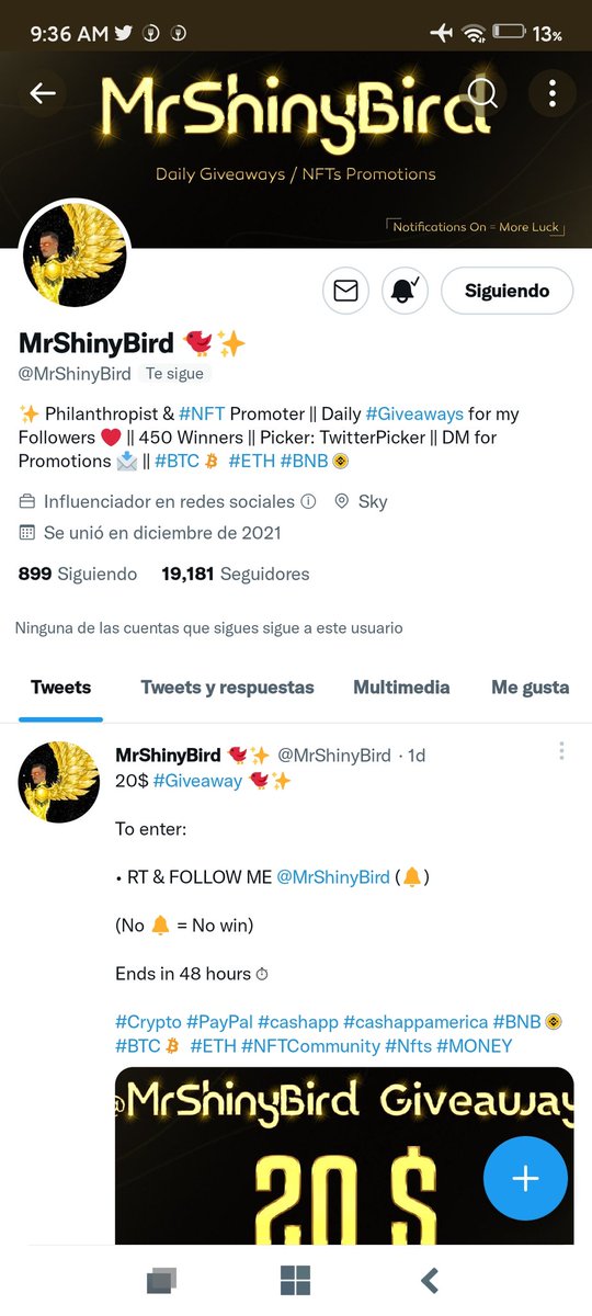 meIaniecrypto's tweet photo. @MrShinyBird 🧨 https://t.co/2evT16EIQx