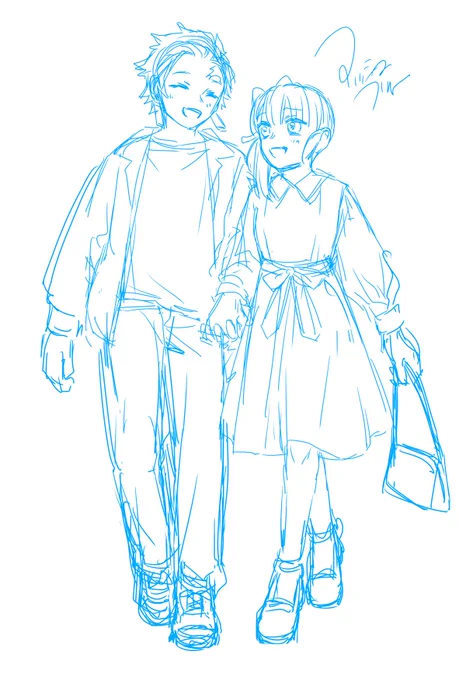 せっかくだしこれ綺麗にペン入れしようかなしかし私は洋服が描けない 