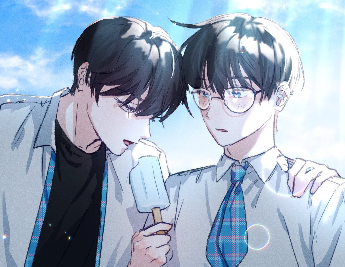 fgmturf's tweet photo. 지인분이 그려주신 거 자랑하러 등장하기................... 
이게 진짜 청춘이구나........... https://t.co/Kb0mLp0QAj