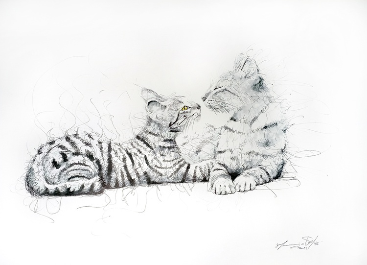 maurizio_74's tweet photo. Cwatch by @maurizio_74 via @artfinder #ink #drawing #art https://t.co/7fmk9W1n0I #catlovers #cats #scribbles #cat #pendancer https://t.co/NKfymDDhjF