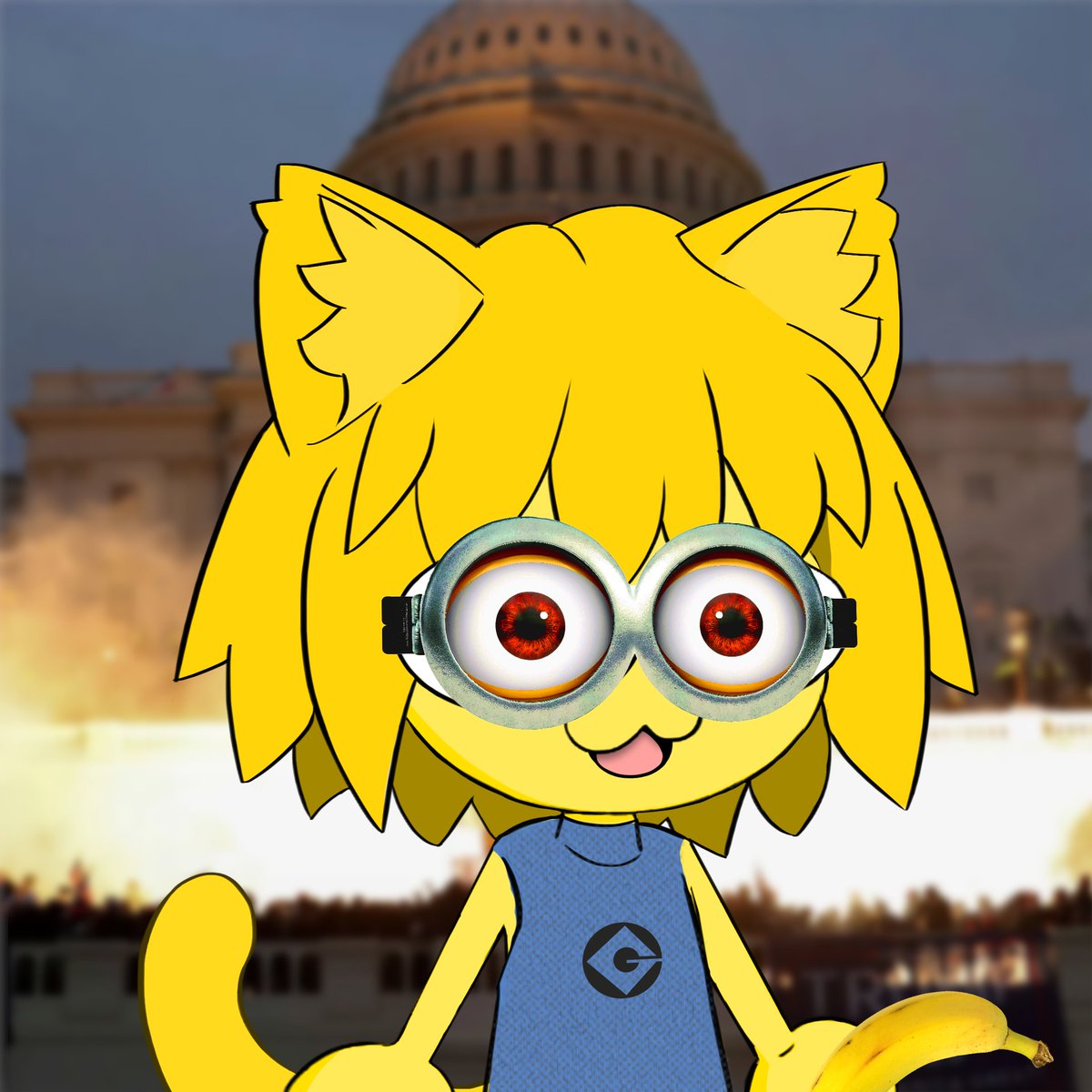 NekoMaker_'s tweet photo. going MINION MODE on The Capitol πΉπΉπΉπΉ
#MINIONCORE #MINIONS #NECOARC https://t.co/5mWfjrCVyy