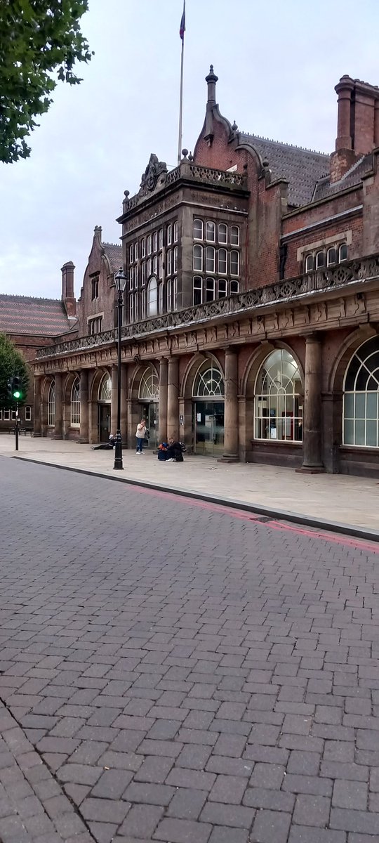 The architecture of the Stoke Railway Station is quite beautiful