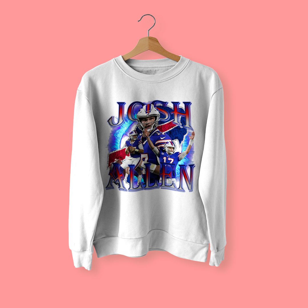 What do you guys think of these sweaters? They came out SO good 😊 #gobills #buffalobills