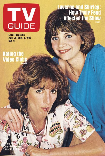 40 Years Ago: Penny Marshall and Cindy Williams of ‘Laverne &amp; Shirley’ 
#LaverneandShirley
