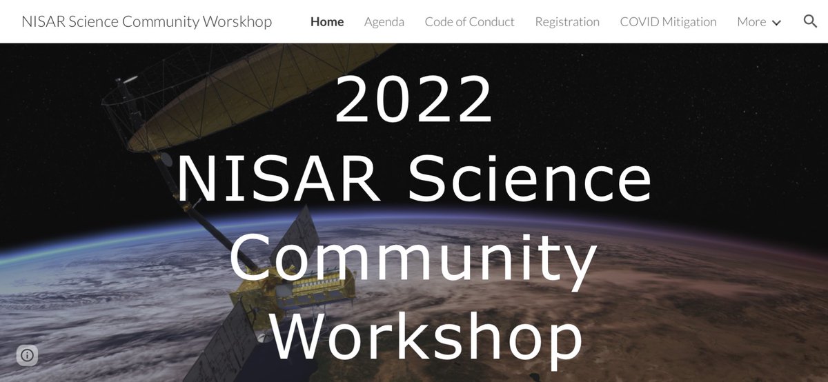 ⏰ Excited for SAR Week?⏰
On my way to attend the NISAR Community &amp; OPERA workshops in Pasadena. All the #SAR you can squeeze in a week. Say hi should you seen me there! #GoldenAgeOfSAR
NISAR: sites.google.com/view/nisarscie…
