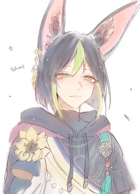 ワンドロティナリ師匠#Tighnari 