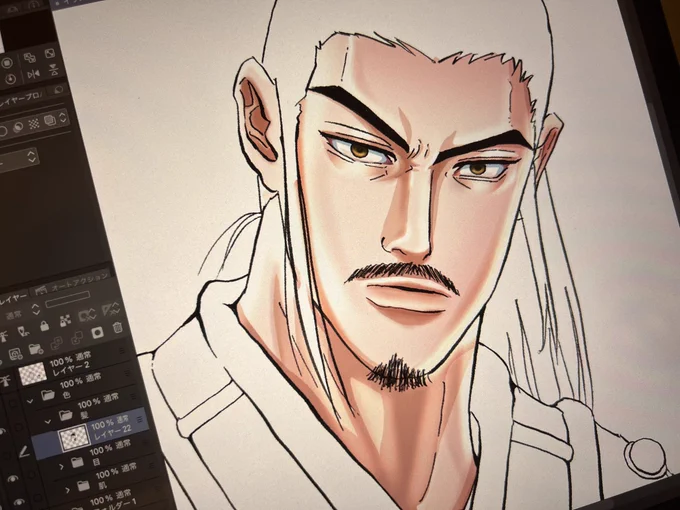 また絶対に自分しか得しない絵に色塗りを始めた(最終的にクソコラになる) 