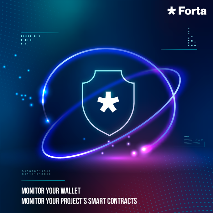 webvibechecker's tweet photo. 1/13π§΅ What is @FortaNetwork? π
#ProtectingWeb3
Forta is a decentralized monitoring network which detects threats and anomalies on Web3 systems in real-time providing timely and relevant alerts about the security and health of owned or dependent systems. https://t.co/Ui0Cx6lLEb