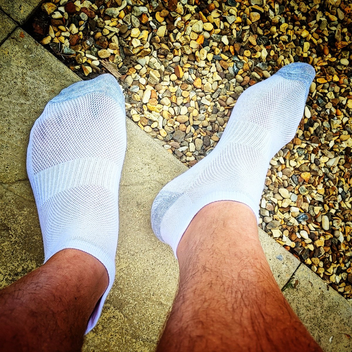 BritLad2000's tweet photo. Bought these great little white sock numbers. They're like lingerie for my #feet. I love the way you can see my toes through certain parts of them, it's like they're teasing you before they're already off... 🥵🧦 Full collection available on my socials! 😎👌🔗 #whitesocks https://t.co/H2SviF6D63