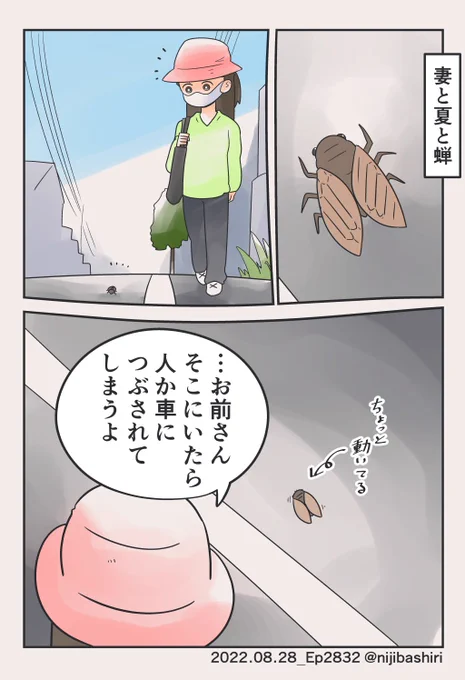 夏のやさしさを感じました 