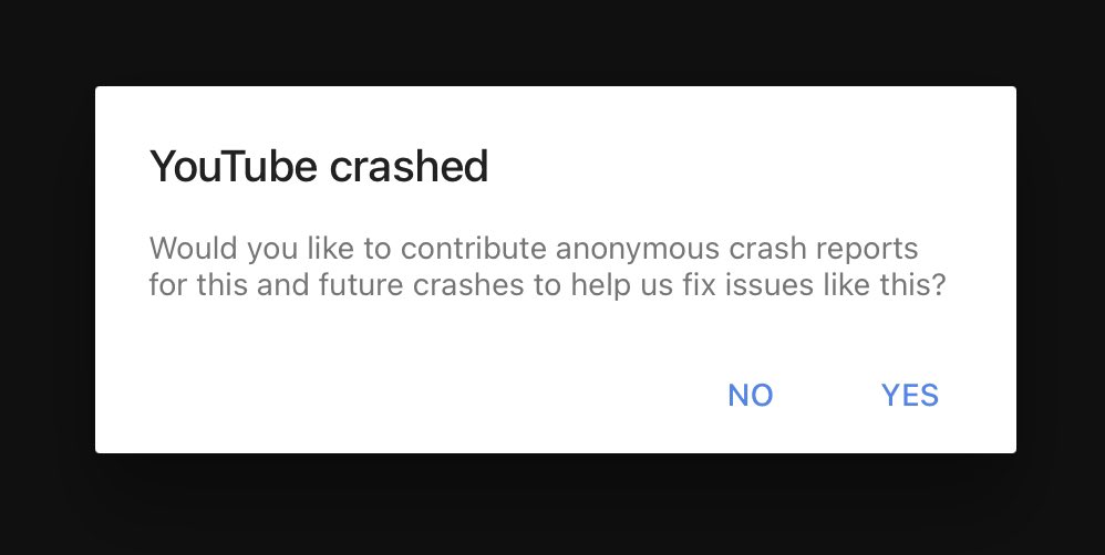 Raimonds's tweet image. hey, @YouTube , iPadOS app is crusshhing (freezes)..😬 #youtube #youtubeapp