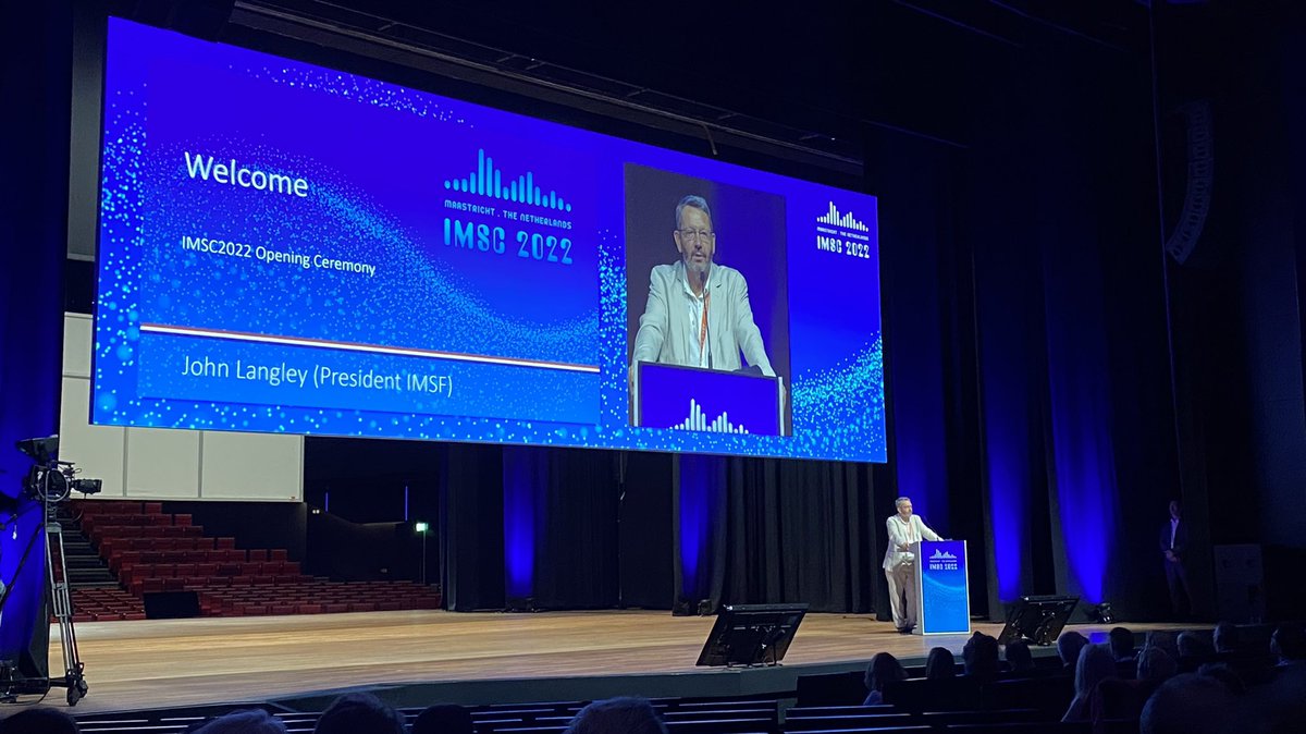 SpectralWorksUK's tweet photo. Great to hear from @GEEEJAYELL as he opens #IMSC2022. https://t.co/2JJPDGKESM