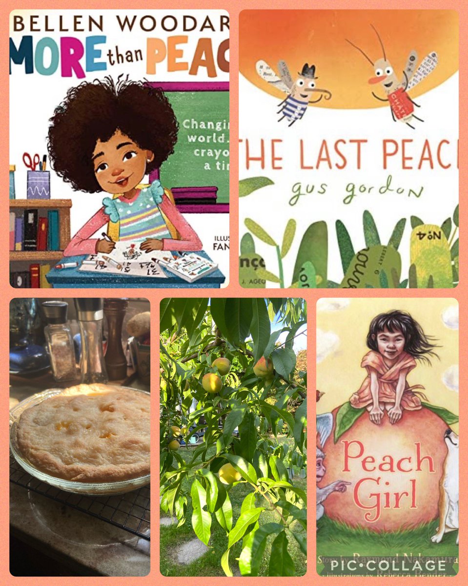 So satisfying to bake a pie made of peaches from my own backyard! Happy days of summer! 😊 <a href="/BrantHillsPS/">Brant Hills P.S.</a> <a href="/BrantHillsPSLib/">Brant Hills School Library</a> @HDSBLibraries <a href="/gusgordon/">Gus Gordon</a> <a href="/RaymondNakamura/">Raymond Nakamura</a> #bellenwoodard #ontariopeaches