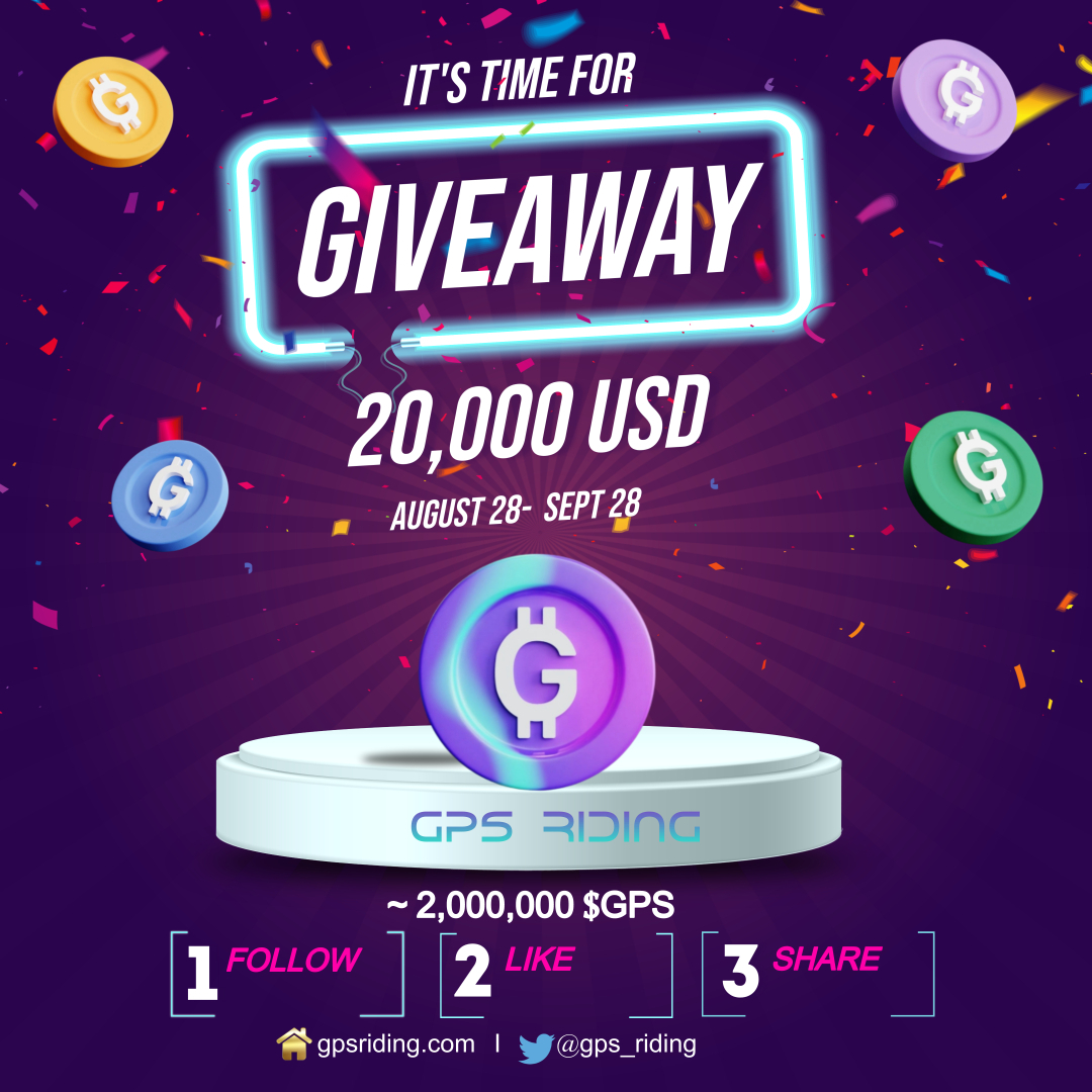 MetaLionVC's tweet photo. [SPECIAL AIRDROP]

We are excited to announce @GPS_Riding is running a special AIRDROP CAMPAIGN for the community.

💰Total reward pool: 2,000,000 $GPS tokens ~ US$ 20,000
📍End date: September 28th, 2022

👉Join here:
https://t.co/3HRXXsyYZG

#MetaLion #Airdrops #GPSRiding https://t.co/Ts6vifAMJx