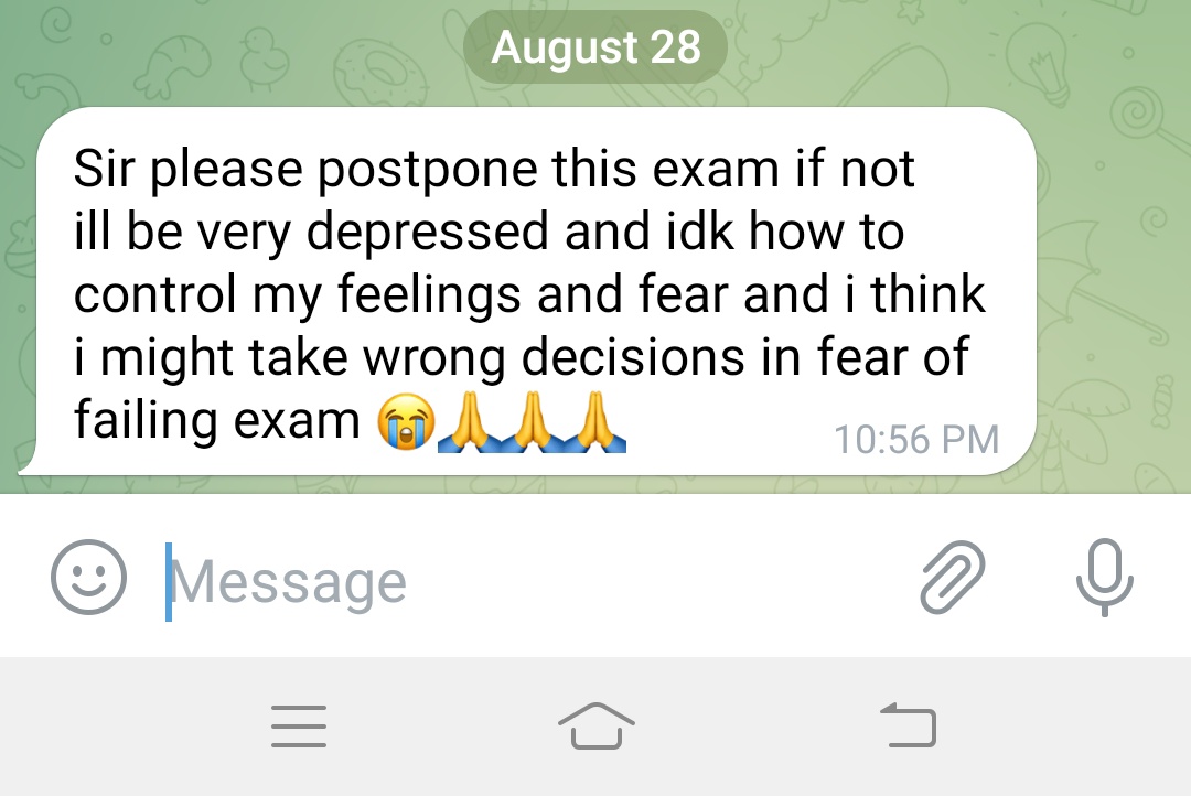 aidsa_india's tweet photo. @VCRguhs #Plz do postpone Bds Exams sir. Its Your Own Students suffering a lot. 
#Allindiadentalstudentsassociation
#aidsa_india #AIDSA_INDIA
#AIDSA https://t.co/cK1JXsqLTt