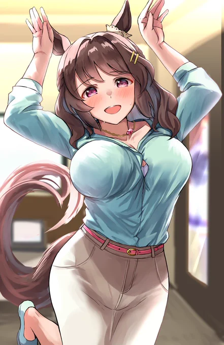 うまぴょい!うまぴょい!#ウマ娘#ライトハロー 