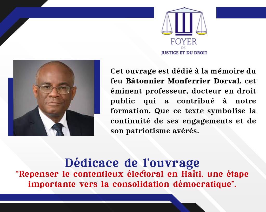 samson_beucia's tweet photo. Deux ans après son assassinat, son dossier judiciaire transite de juge en juge sans aucune suite effective. Ça s’appelle « IMPUNITÉ ».

Notre témoignage de reconnaissance au Professeur Dorval dans ‘´ Repenser le contentieux électoral en Haïti ´´.@EAlcilien https://t.co/iCZ9WsrK8Z