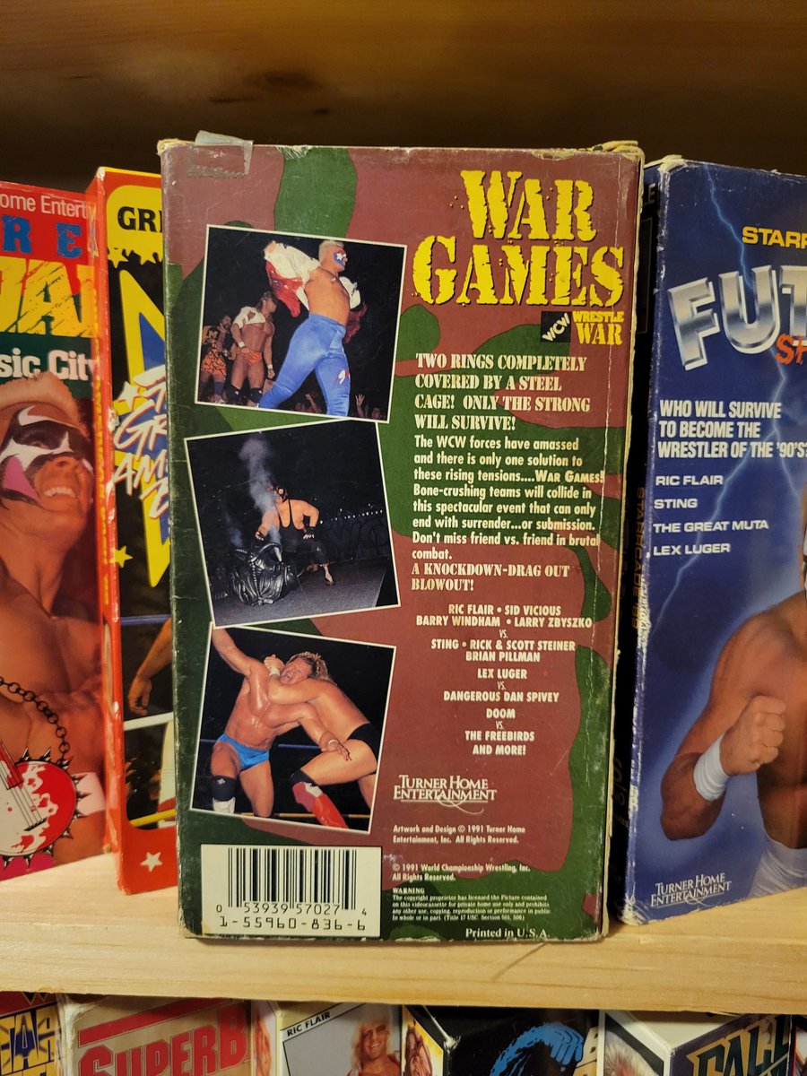 TheKurtAdonis's tweet photo. They certainly don't make video covers like this anymore! I know I picked this VHS up off the shelf to rent as a kid... many times!

@TheArnShow @adfreeshows @HeyHeyItsConrad @tonyschiavone24 @realsychosid @FlyinBrianJr #WarGames https://t.co/o2zqRQ59Am