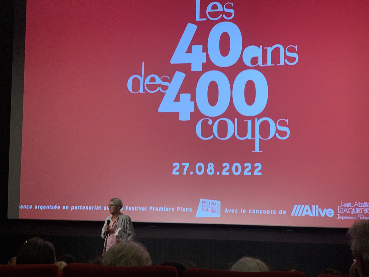 isabelleleroy4's tweet photo. Hier, à @Angers , le cinéma d’art et d’essai les @400coups_angers fêtait ses 40 ans🎂. Un partenaire important de la région @paysdelaloire, « terre de cinéma »: Lieu de diffusion ,#educationalimage, @festival #PremierPlan .Le #cinema, c’est l’émotion , la découverte, le partage https://t.co/SmaIu0FY6E