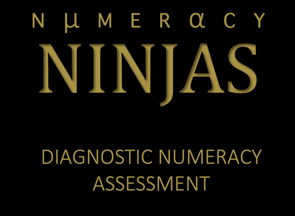 Announcement! We've just released our FREE Diagnostic Numeracy Assessment package to help teachers evaluate their students' numeracy fluency. Download for free today: numeracyninjas.org/?page_id=2137 #mathchat #maths #numeracyninjas