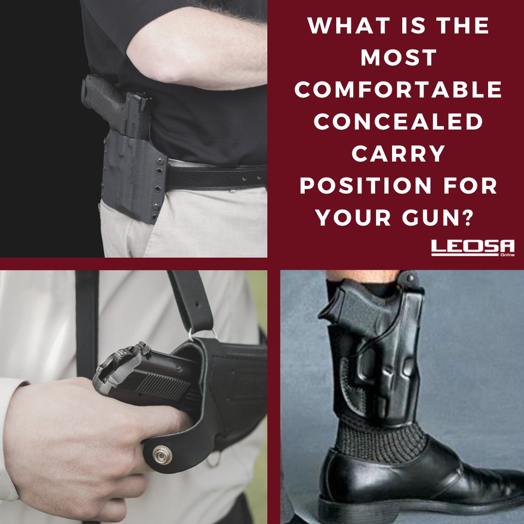 DCSLEOSA's tweet photo. What is the most comfortable concealed carry position for your gun?  Let us know! #concealedcarry #gunsdaily #LEOSA #DCSLeosa #concealedcarry #everydaycarry #alwayscarry #gunssavelives https://t.co/KjQmTDH6Hy