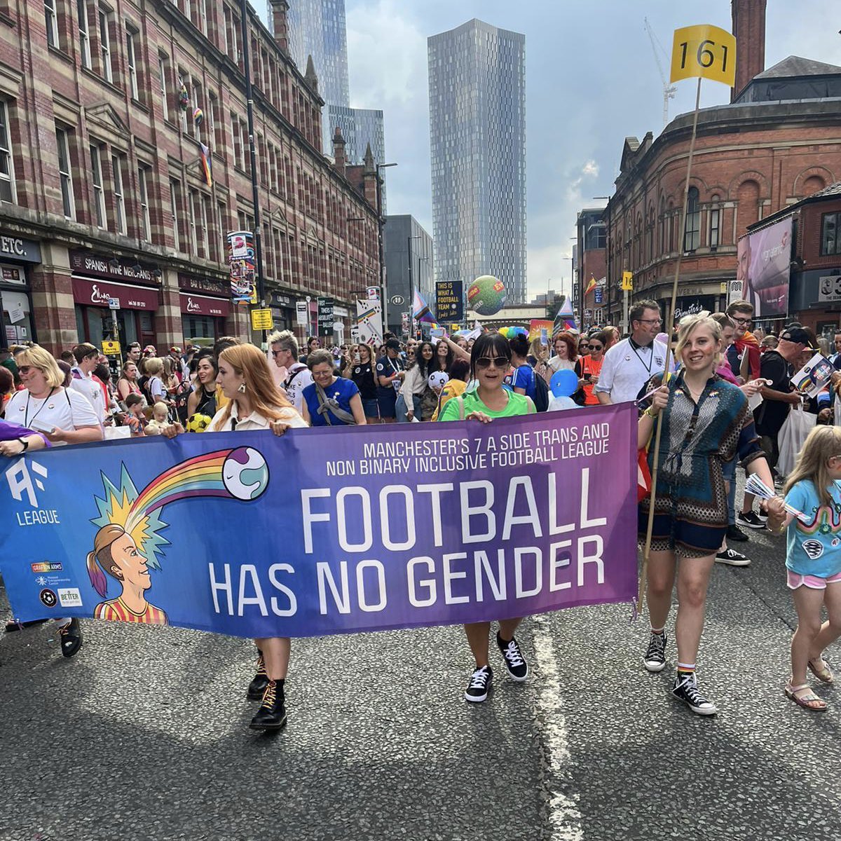 TheAFLeague's tweet image. A beautiful Pride weekend 🌈
