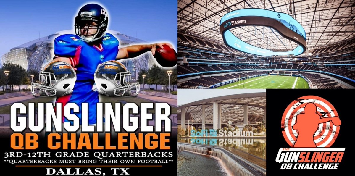 TColston6's tweet image. I'm always remodeling to make the Gunslinger Challenge one of the most fun and competitive events in 🇺🇲! Can't wait to share new additions for 2023!! 🔥🎯🔥

@QBHitList @QuincyLCarter @CoachGeorge5 @CoachManella @qbtrainer14