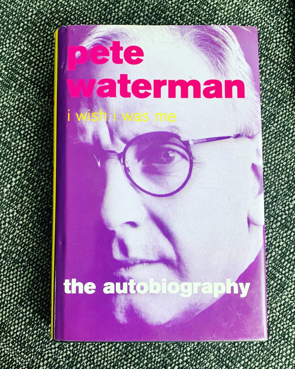 Poplifer73's tweet photo. Sunday Afternoon.
Pete Waterman ‘I Wish I Was Me’ The Autobiography.
@PeteWatermanOBE @PWLHitFactory
#NowReading #PeteWaterman #PWL #SAW #PWLTheHitFactory #StockAitkenWaterman #Autobiography https://t.co/yDrLOCAfdS