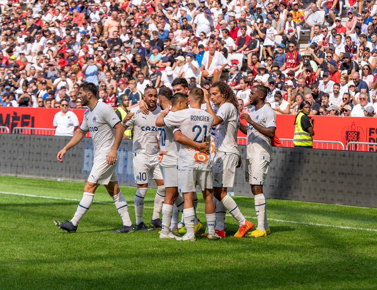 Fier d’être marseillais 💙🤍 +3pts bravo l’équipe 💪🏼 @OM_Officiel