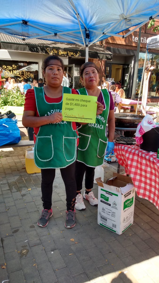 Immigrant women kept society running during the pandemic &amp; their essential labor helped save lives. Now, after their organizing won the new <a href="/JohnsonCountyIA/">Johnson County, Iowa</a> Direct Assistance Program, these food vendors say they will spend the relief on their children, light, rent, &amp; utilities.