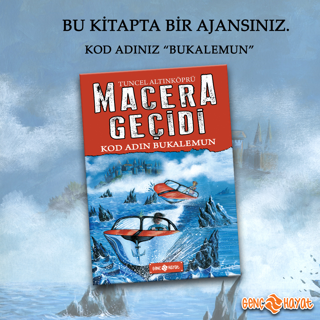 GncHyt's tweet photo. Bu macerada Türkiye’den kaçırılan iki bilim insanını bulup ülkenize geri getirmekle görevlisiniz. Ülkenizin uluslararası uzay yarışında önder ülke olması, sizin bu görevdeki başarınıza bağlı...

#GençHayat #MaceraGeçidi #TuncelAltınköprü #KitapHayattır https://t.co/avERC3l96B