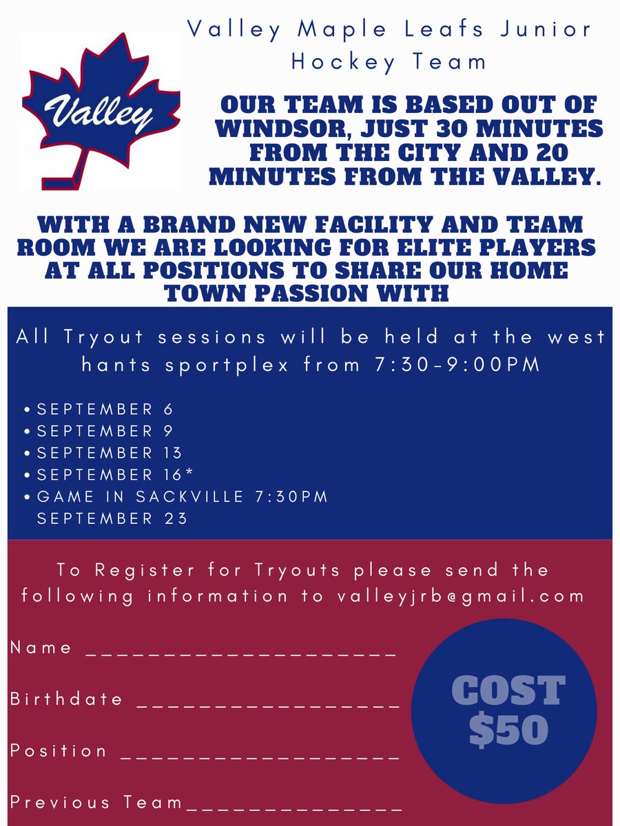 Valley Maple Leafs (@valleymapleleaf) on Twitter photo 