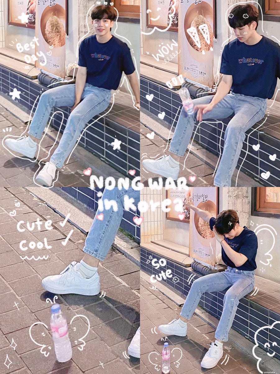 dinosxras8's tweet photo. พนว:ลูกสาวคือทำตัวเหมือนตุ๊กตาตัวเล็กตัวน้อยไปเกาหลีเกาใจแต่เอาหวานใจไปด้วย👶👶 @warwanarat #เกาหลีเกาใจยอไทยนั่งมอง https://t.co/pxrx5B6lWW