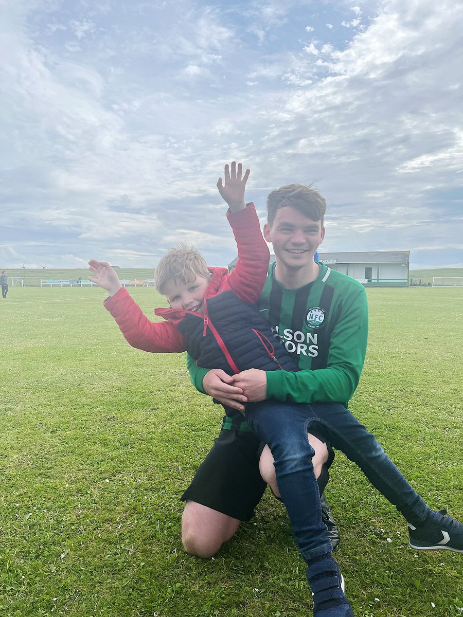 lauramack__'s tweet photo. Didn’t think I’d be spending weekends off watching @nessfc play but it’s been brilliant watching the wee guy get into island football. Ness boys have a great mentality, on and off the pitch and are brilliant roles models to this wee guy. Looking forward to next season already⭐️⚽️ https://t.co/UYMu5wB1wS