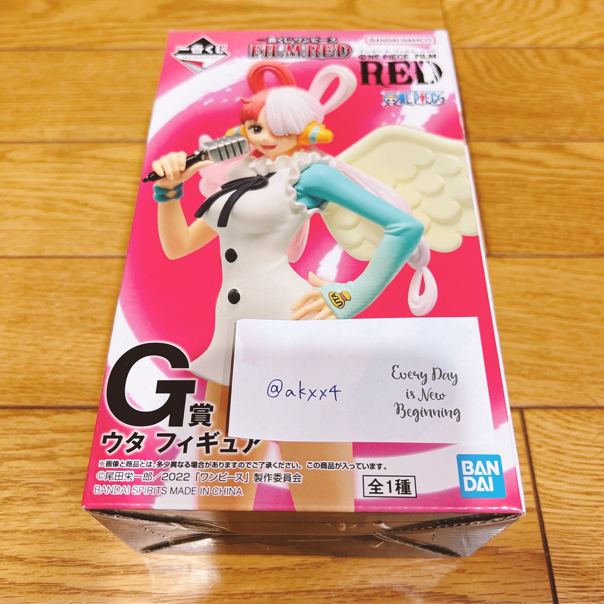 akxx4's tweet photo. ※交換希望
ワンピース FILM RED 一番くじ

譲）G賞　ウタ　フィギュア
求）A賞　ルフィ　フィギュア

地方在住の為、郵送交換希望です。
条件の合う方がいらっしゃいましたら
よろしくお��いいたします。 https://t.co/eCZmSlkjX8