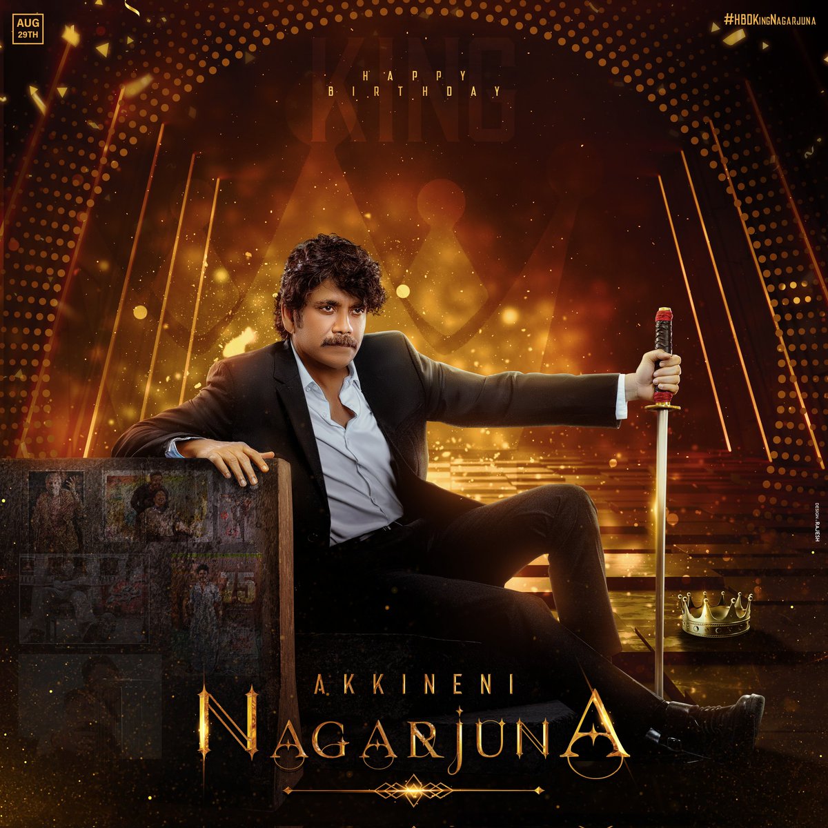 TrendsNagarjuna's tweet photo. Here is the Birthday CDP Of
 KING @iamnagarjuna 🤩

#HBDKingNagarjuna ❤

PC : @rajeeeshuuu 👌 https://t.co/wkTCEpt52C