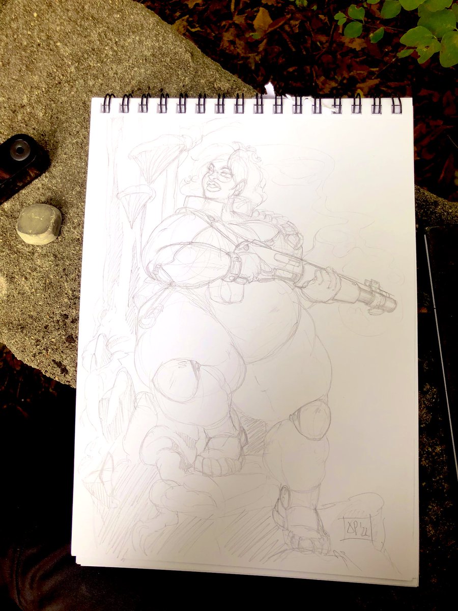 expandix's tweet photo. Beeing outside and doodeling a bit
Hope you have a great Sunday.
#doodle #traditionaldrawing #fatcharacters #ssbbw #feedism #pencilart #fatfantasy #expandixart https://t.co/7ZiOzSamDx