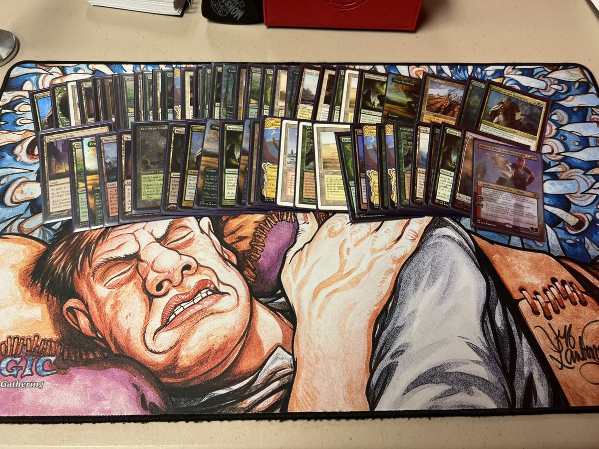 MichaelpMtg's tweet photo. Excited to finally play in a paper event since my RCQ win a month ago!! Luckily it happens to be a legacy event too #mtg #MTGLegacy #MagicTheGathering https://t.co/59n5nVCRZV