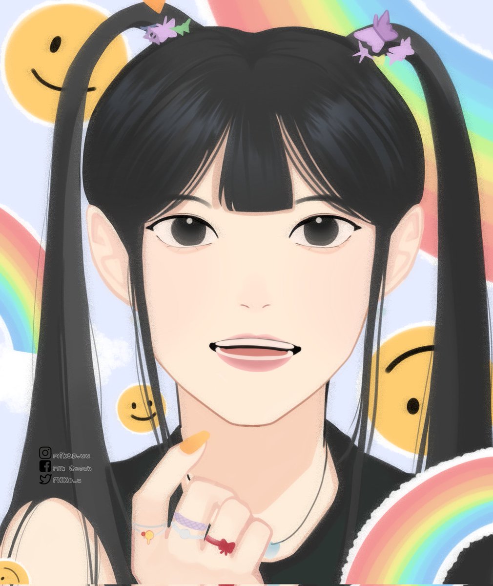 MiKp_u's tweet photo. HANNI 🥺🌈

#FANART #NewJeans #HANNI #NewJeans_HANNI https://t.co/in7qoJEWTL