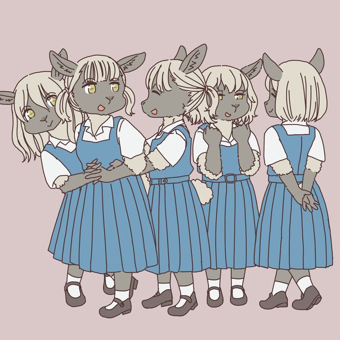 「5girls」 illustration images(Latest｜RT&Fav:50)｜21pages