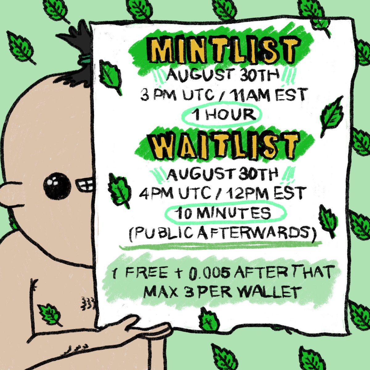 It’s Free Mint 🌿 tweet media