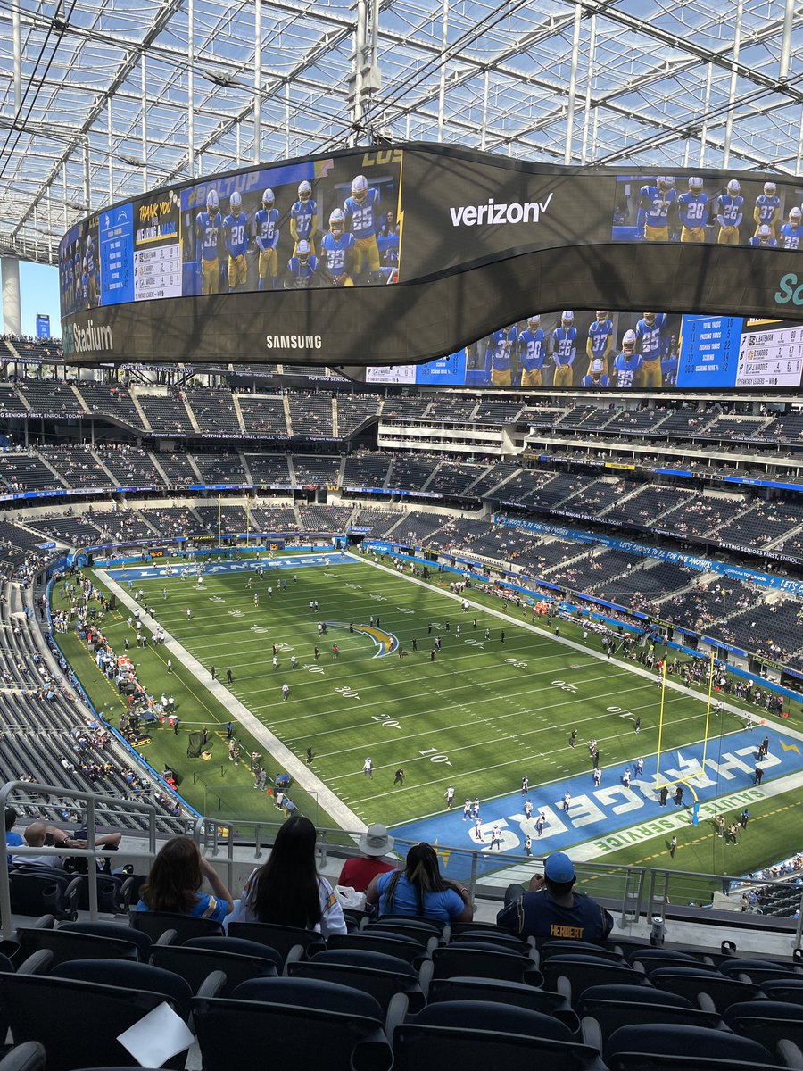 Kerry_Gilliam15's tweet photo. 2 weeks from today we will be at our happy place watching our @chargers take down the Raiders!!!! ⚡️⚡️⚡️⚡️⚡️⚡️⚡️⚡️⚡️⚡️

#BoltUp #FTR #diehardboltclub #dhbcie https://t.co/SMy3iIBq4S